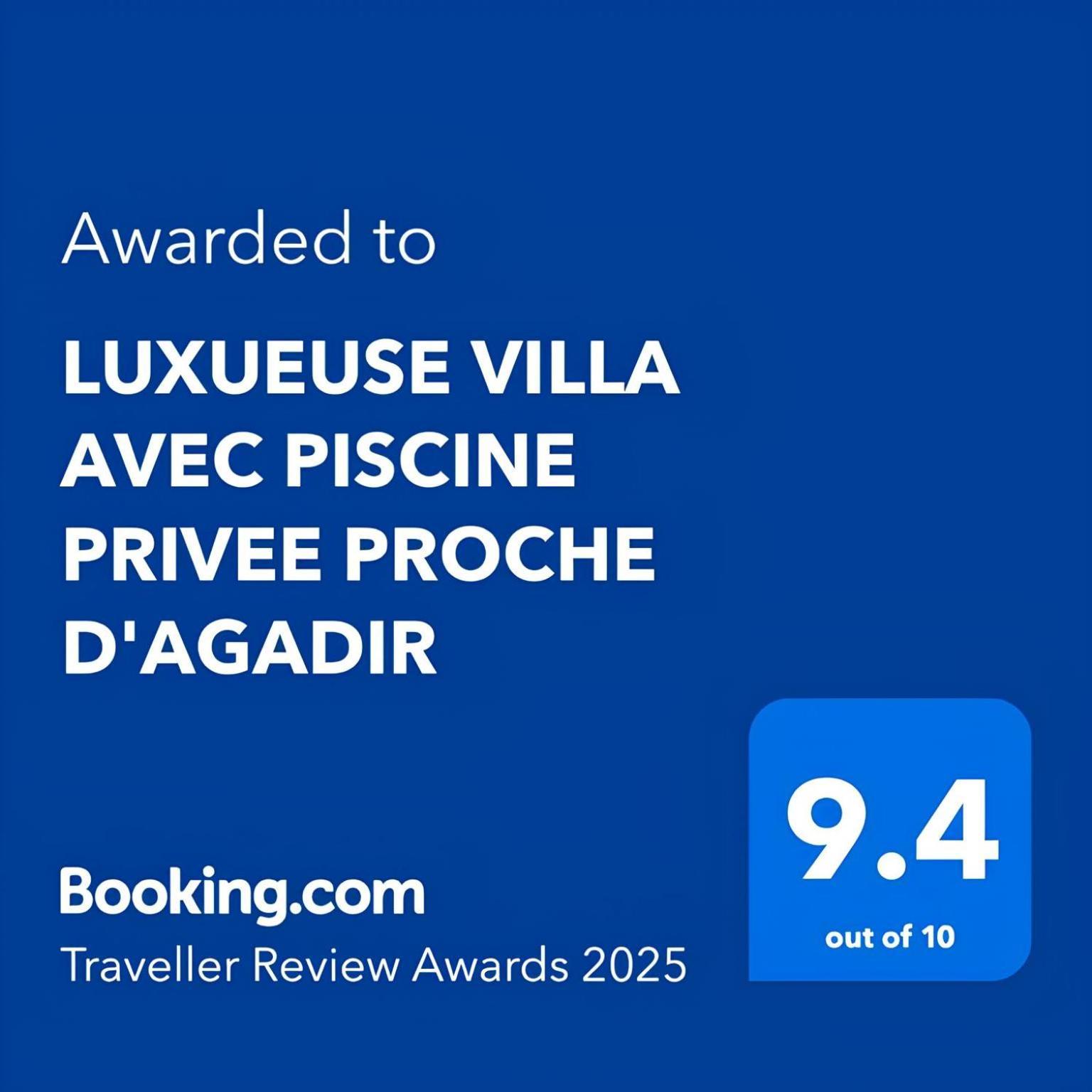 Luxueuse Villa Avec Piscine Privee Proche D'Agadir Eksteriør bilde